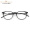 海伦凯勒光学镜学生摩登复古风眼镜框时尚眼镜架H9036 黑框金腿C01