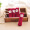 欣伊（xinyi） 欣伊 双层针织桌椅脚套 防滑防噪音茶几家具凳子椅子保护套 防滑套保护垫 紫红色(16支装)