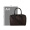COACH 蔻驰 奢侈品 女士小号波士顿桶包手提包单肩斜挎棕色配黑色PVC配皮 F58312 IMAA8