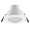 飞雕（FEIDIAO）照明 筒灯led 牛眼灯嵌入式一体化灯饰照明筒灯2.5寸 3W暖黄光