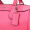 COACH 蔻驰 女式单肩包 樱桃红色皮质手提斜挎桶包小号 F57521SVSY