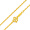 周大福（CHOW TAI FOOK）简约足金黄金项链 F183782 48 约3.9克 45cm