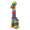 费雪美高（MEGA）儿童玩具男孩女孩大颗粒积木拼搭玩具大积木-大袋装积木80片（蓝色）DCH63