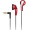 森海塞尔（Sennheiser）MX365 立体声耳塞 手机耳机平头塞 时尚多彩 红色