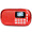 乐果 (NOGO) Q16 便携插卡小音箱带夜光按键 迷你音响 老人FM收音机 中文显示屏（玫瑰红）