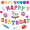 多美忆 生日气球套餐气球装饰宝宝周岁儿童生日派对布置用品铝膜气球装