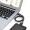 绿联 移动硬盘数据线 Micro USB3.0手机充电器线连接线 适用东芝/三星note3/s5数据线充电线1米10841 黑