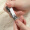 777指甲刀 便携式指甲刀指甲剪钳修容组合套装N-621SY-桔黄（进口）