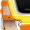 小天才电话手表Y01 橙黄 儿童智能手表360度防护 学生小孩智能定位通话手环手机