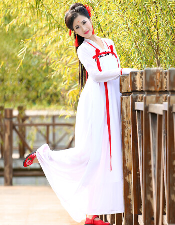 新款古装服装汉服仙女服广袖对襟齐胸襦裙古典中国风唐装汉服襦裙