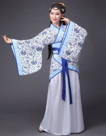 古装唐装汉服女唐朝拖尾贵妃服装婚服仙女装美公主演出费用装古代情趣