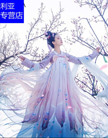 潮牌 汉服对襟女菩提雪古装汉服冬装女日常百搭齐胸襦裙清新优美舞蹈