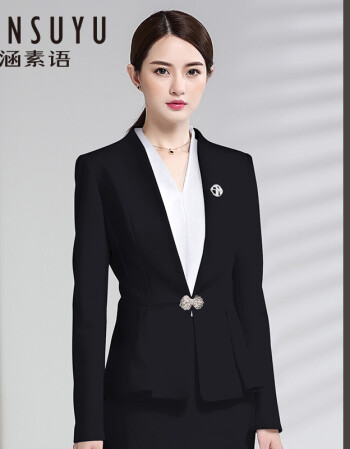 涵素语职业装女装套装秋冬面试正装时尚ol西服气质西装白领工作服