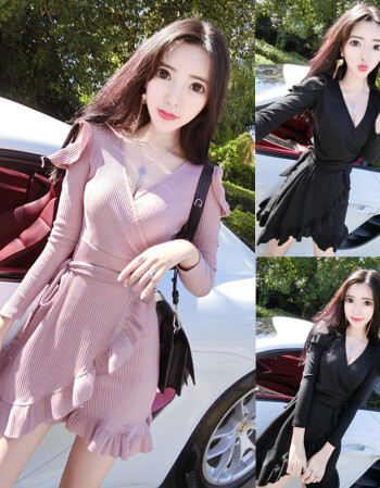 女主播服装性感夜店女装秋装2017新款直播衣服显瘦酒吧夜场裙子夏