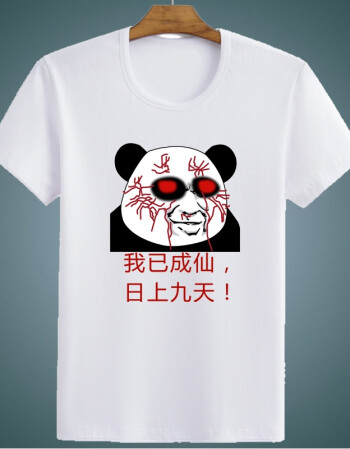 二次元动漫周边三生修仙t恤恶搞表情包衣服不吃饭三世