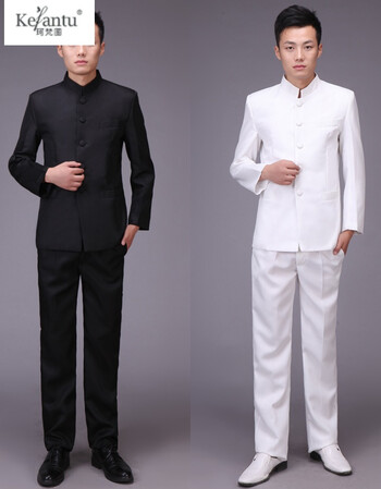 珂梵图五四青年装中山装男女复古学生装毕业班服民国时期古装毕业服