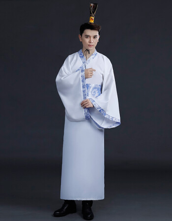 毕业班服古装男装书生侠客汉服影楼拍照大侠服装武侠影视演出才子