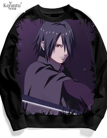 珂梵图漩涡博人传衣服长袖卫衣外套 宇智波佐助 xs 火影忍者 03 xxs