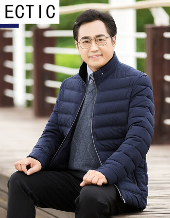 中年男士棉衣冬装加厚立领40-50-60岁爸爸装棉服外套中老年棉袄男