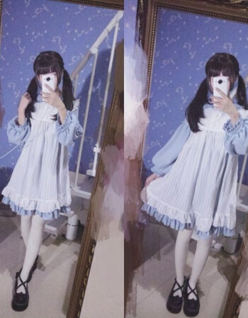 珂樊图日系软妹可爱洛丽塔洋装op裙漫展婴梵塔*lolita娃娃爱丽丝