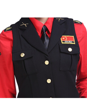 水兵舞服装女套装2018新款春秋季广场舞上衣休闲马夹演出服 马甲63040