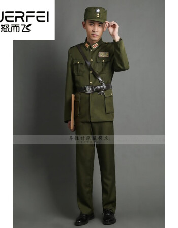 新款国军装军官服美式军服将军胡传奎刁德一话剧演出服装摄影特种部队