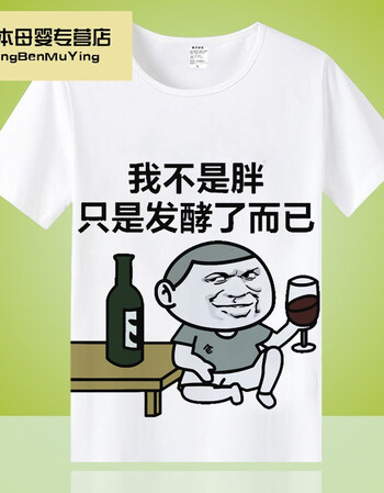 暴走漫画t恤 短袖男女搞怪恶搞笑金馆长内涵段子表情包带文字衣服 我