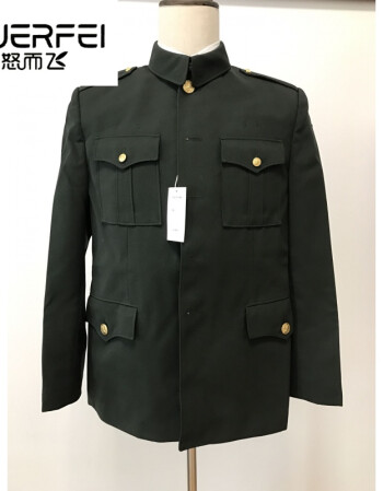 空军陆军军官常服新式陆冬常服 冬装马裤呢 立领中山装西服 春秋服特