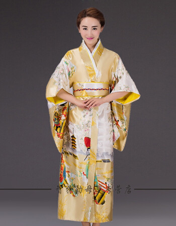 2018新款cos动漫长款振袖拍照写真传统舞台服装宽松日式女正装夏 美女