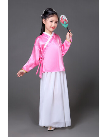 古装汉服女童传统中国风小仙女公主范表演出毕业拍摄亲子套装古风wr