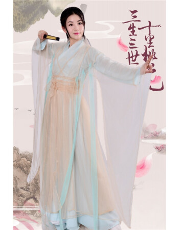 三世十里桃花白浅素素同款古装女儿童cos写真摄影表演出服装表演服