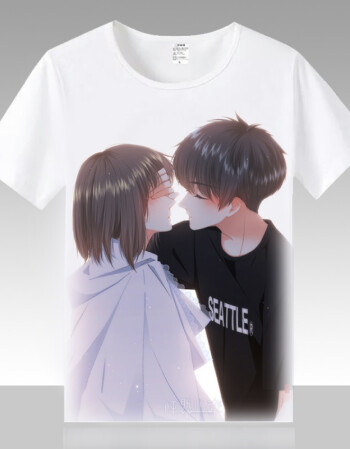 2018怦然心动狄淇儿江应伶短袖t恤夏季周边二次元漫画男女情侣衣服 22