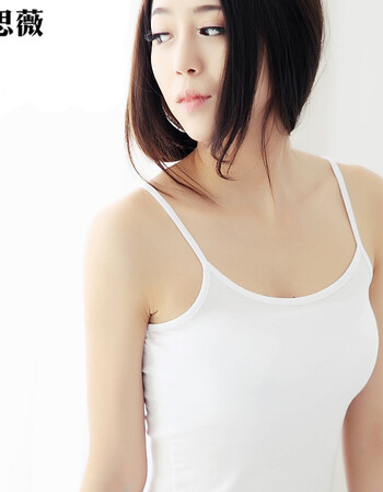 范思薇2016春夏季吊带背心女内搭穿短款小吊带打底衫修身掉带8831
