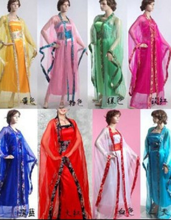 古代古典服装 宋代 唐代 汉族女装 唐装贵妃装 拍摄服装 枚红色 均码