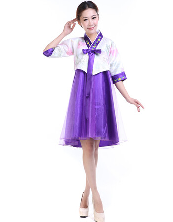 皙秀女士韩服大长今舞蹈表演传统朝鲜族女服民族服饰改良韩国韩服女