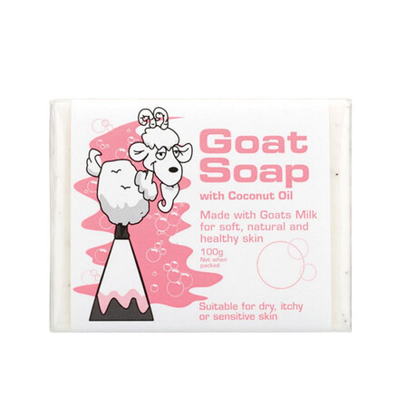 手机端：Goat Soap澳大利亚 手工山羊奶皂 椰子味 100克 12.9元(日常29元)