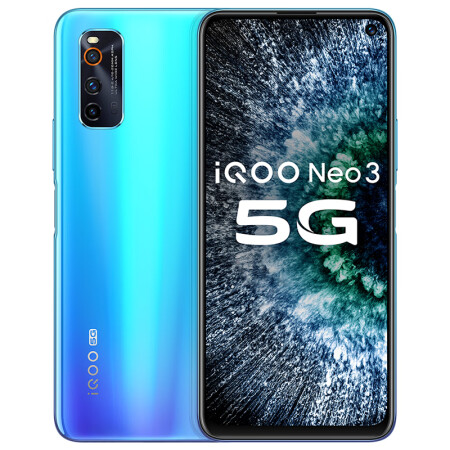 iqoo neo3 5g 6gb 128gb 青空蓝 高通骁龙865 144hz竞速屏 立体双扬