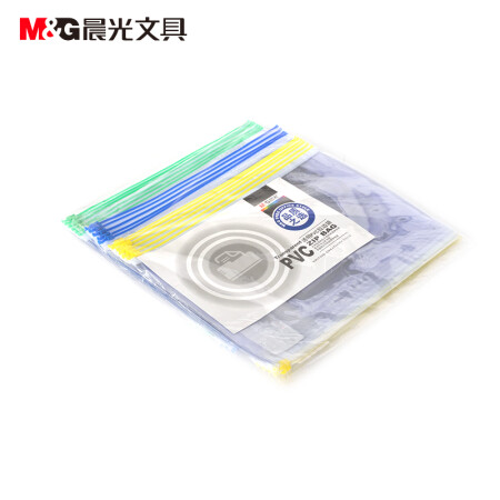 晨光 16K透明PVC拉边袋 ADM94502 颜色随机 12个/组（单位：组）
