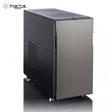 分形工艺(fractal design)define r5 冰岩灰 静音机箱(标配风扇/完全