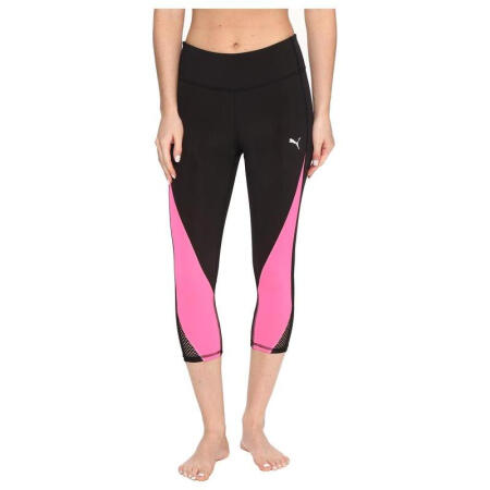 运动长裤 explosive 3/4 tights 专柜 puma black/knockout pink sm