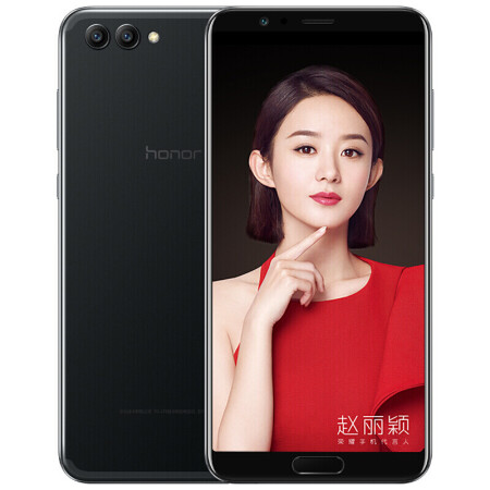 华为(huawei 荣耀 v10 手机 幻夜黑 全网通(6gb 128gb【图片 价格