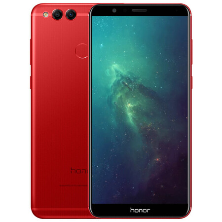 华为(huawei) 荣耀畅玩7x 移动联通电信4g手机 烈焰红 全网通(4g 32g)