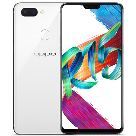 【二手9成新】oppo r15 超视野全面屏拍照二手手机 雪莹白色 全新 6