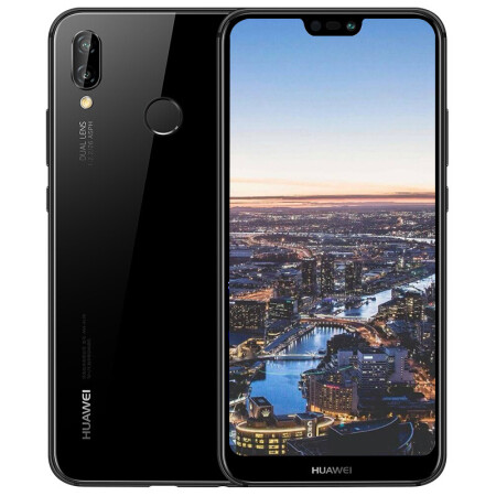 华为(huawei) nova3e 全面屏 手机 幻夜黑 全网通4gb