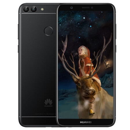 华为(huawei) 华为畅享7s 全面屏手机 黑色 4g 64g 全