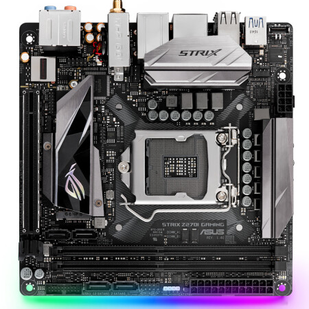 华硕(asus)rog strix z270i gaming 主板