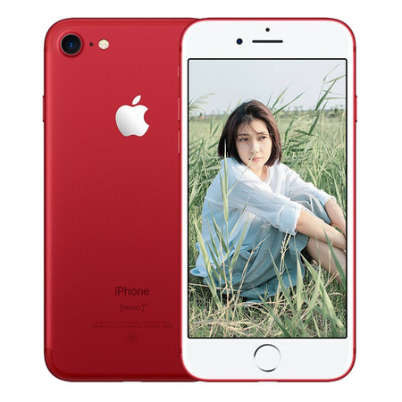 【二手99新】appleiphone7苹果7主题全网特别版32g手机通在保自己qq做怎么红色手机图片