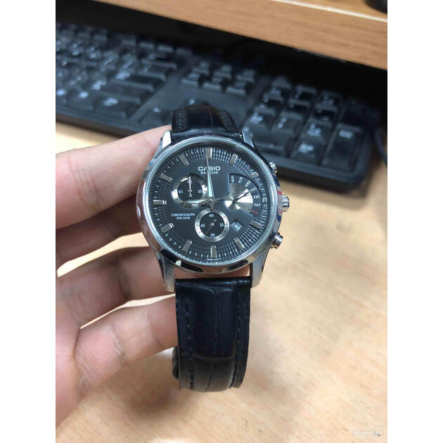 卡西欧(casio)手表 大众指针系列 石英男表 bem-501l-1a