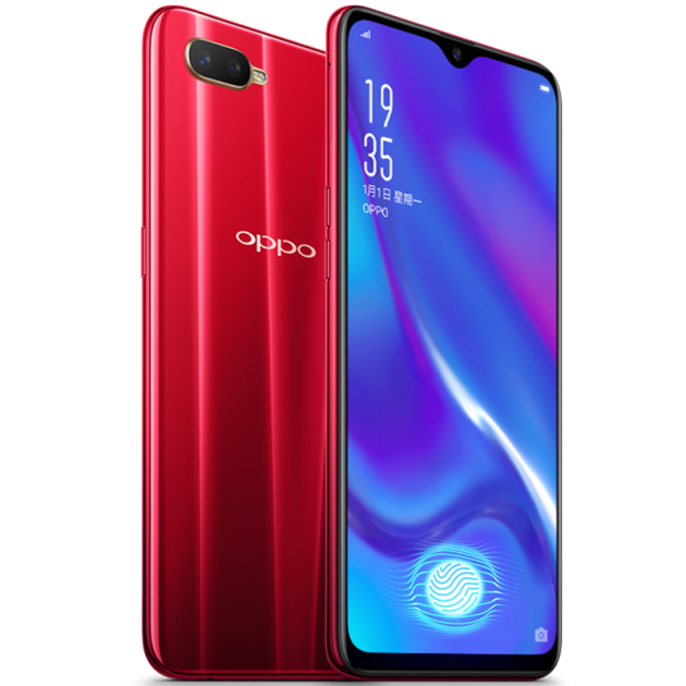 oppo k1手机【全新系列 屏下指纹识别 骁龙660 r15 r17同款 a5 a3