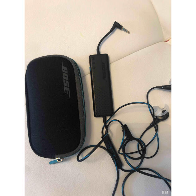 bose qc20有源消噪耳机 黑色-for apple